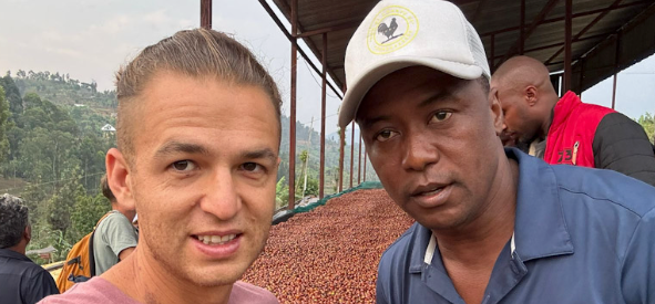 Fedner et Justin au Rwanda